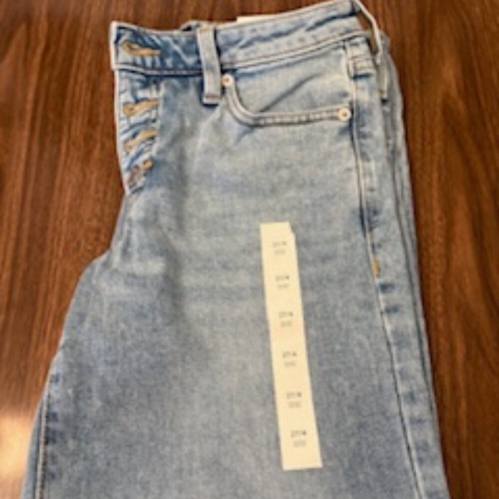 NWTs Banana Republic Straight Mid-Rise Jeans Size 4